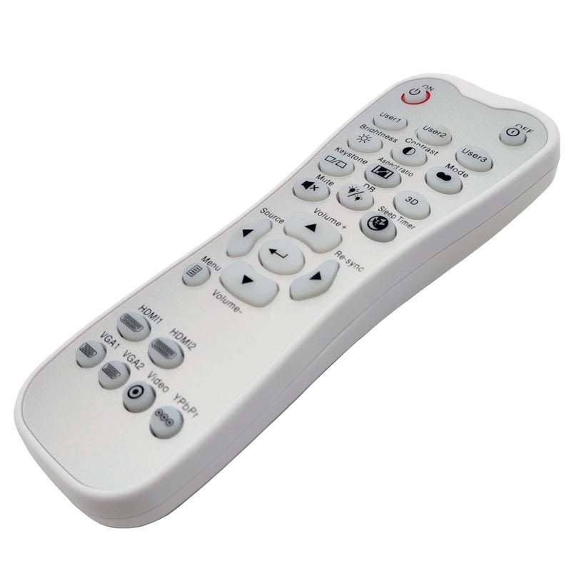INTECHING BR-3003B Projector Remote Control for Optoma GT1080Darbee, GT1080, HD141X, HD142X, HD143X, HD144X, HD26BR, HD27, HD27HDR, HD28DSE, HD29Darbee, HD39Darbee, UHD40, UHD50, UHD550X, UHD60, UHZ65 - Image 3